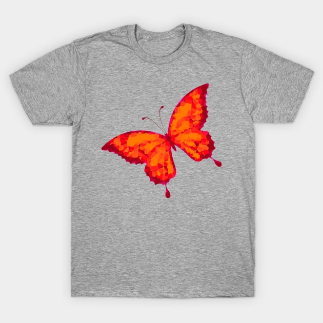 Butterfly T-Shirt by Florin Tenica